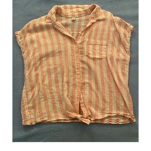 Old Navy Striped Blouse